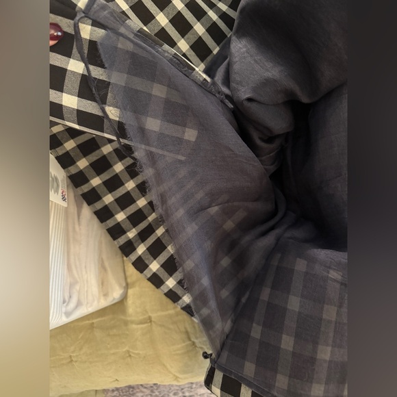 Rosie Assoulin Tubey Dress Plaid Gown in Dark Brown Size 4 - Picture 11 of 14